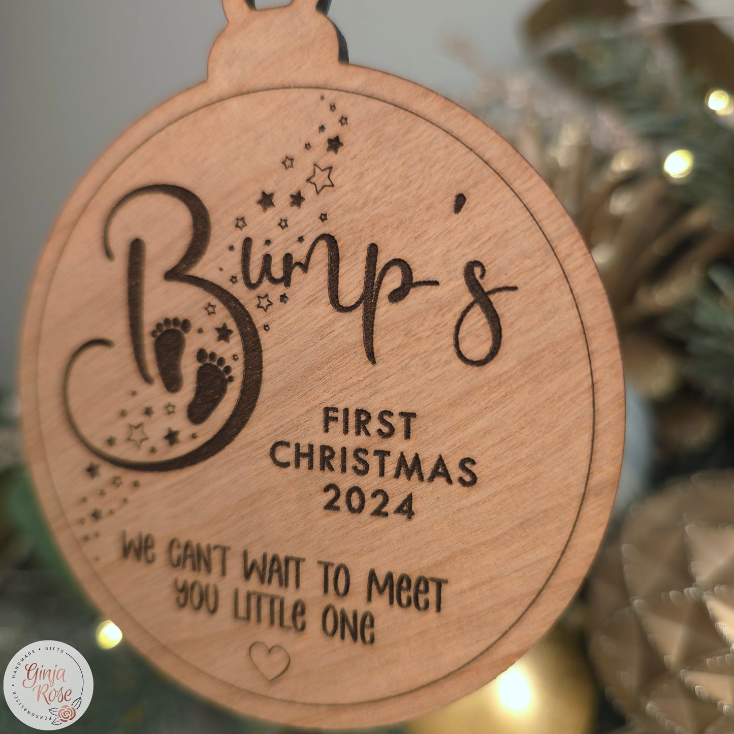 Bump's First Christmas Bauble