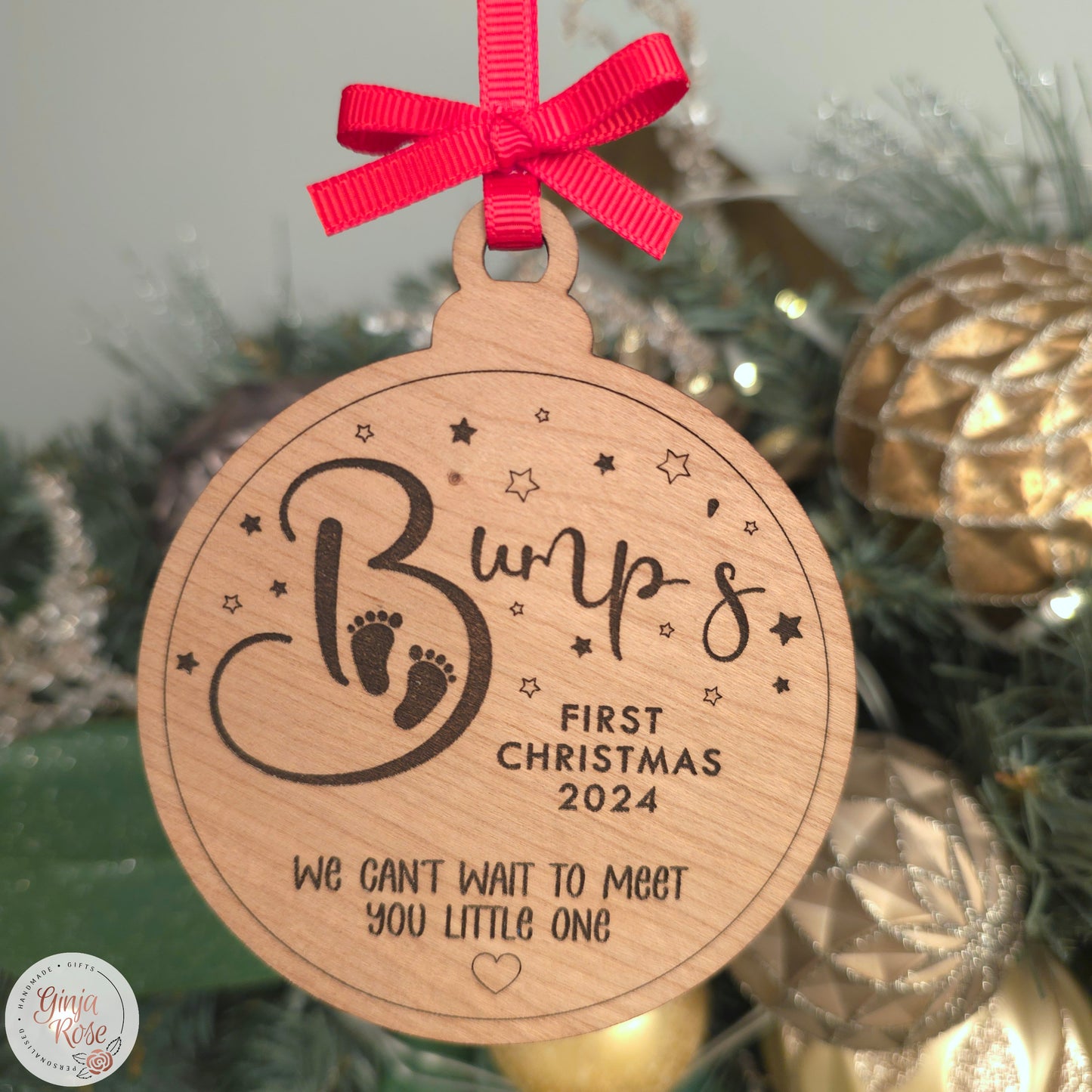 Bump's First Christmas Bauble