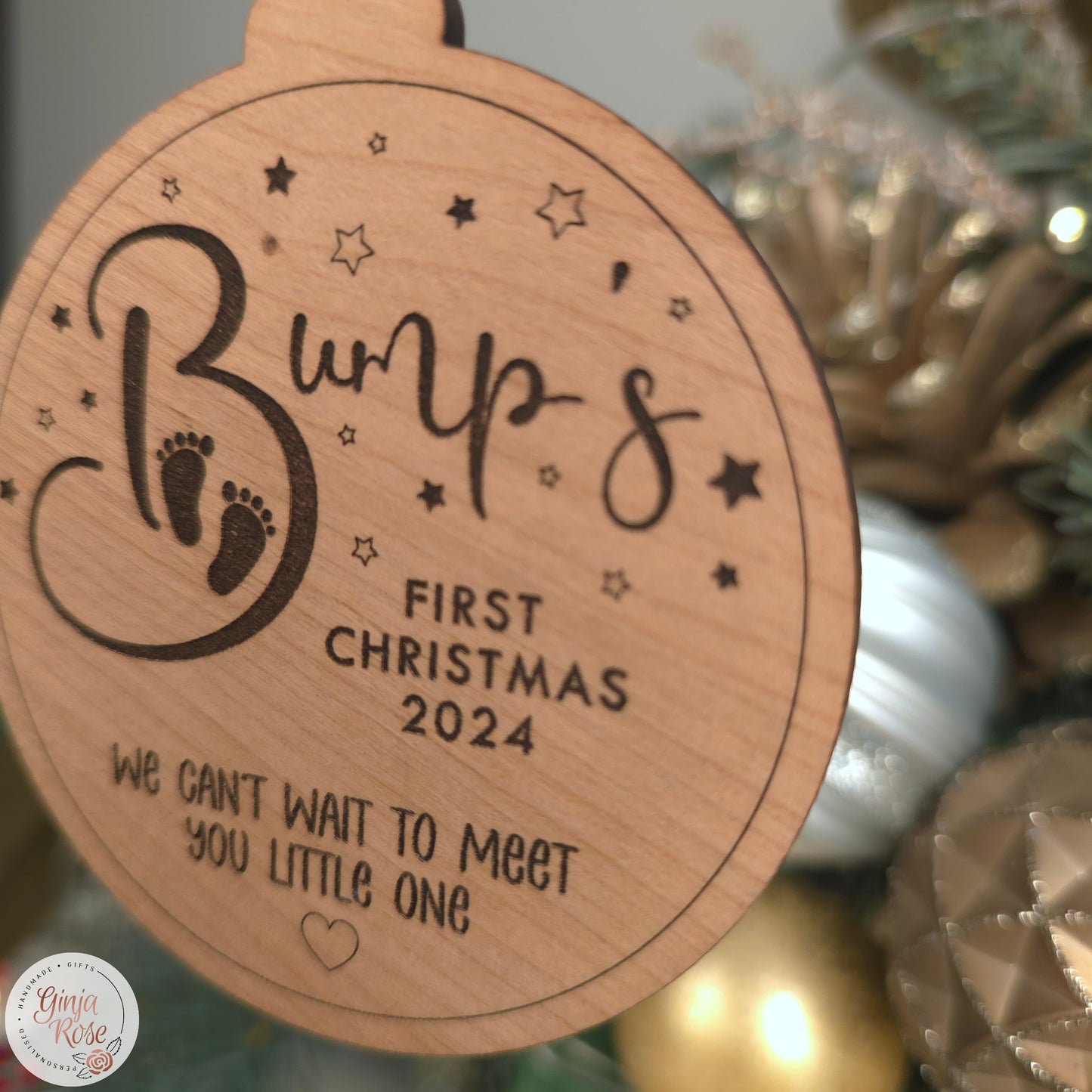 Bump's First Christmas Bauble