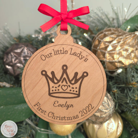 Our Little (Crown) Bauble